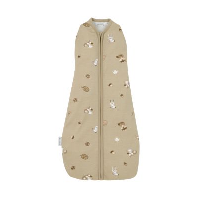 Meyco Baby Forest Animals Cocoon inbakerslaapzak - Sand - 4-8 Mnd