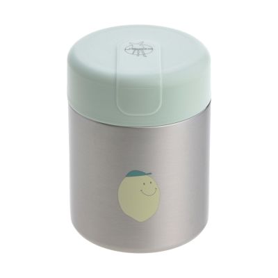 Lässig Food Jar RVS - Happy Fruits - Lemon