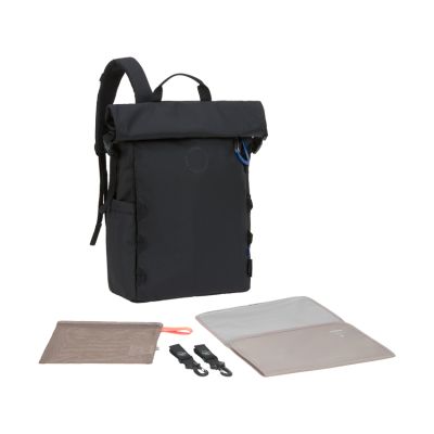 Lässig Outdoor Rolltop Rugzak - Black
