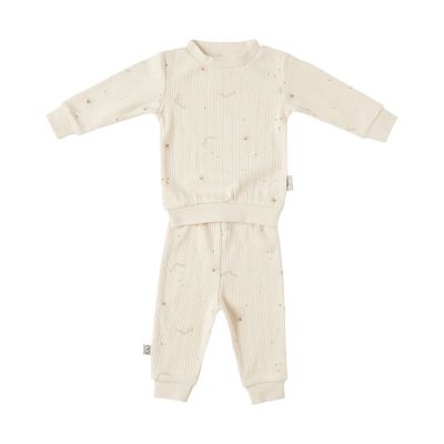 Witlof For Kids Pyjama - Maat 62 - Taupe 