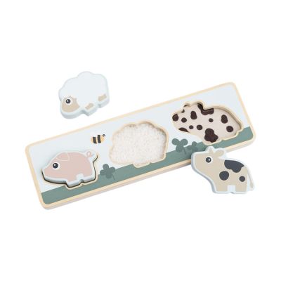 Done By Deer Tiny Farm Voel Puzzel - Colour Mix