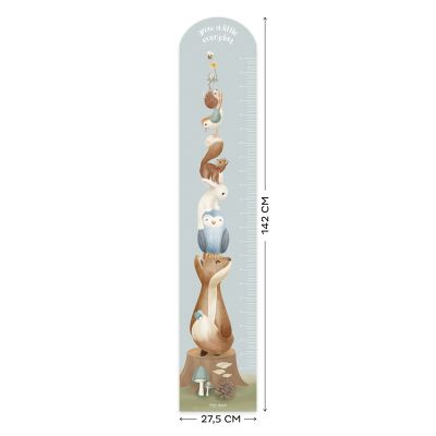 Little Dutch Muursticker Groeimeter