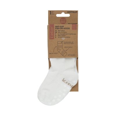 KipKep Anti-slip Blijf-Sokken - 12-18 Mnd - 1-Pack - Off-White
