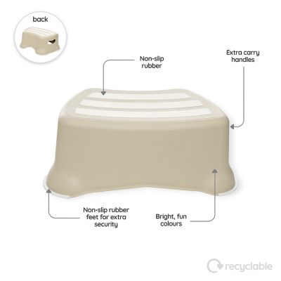 My Carry Potty My Step Stool Pastel Beige My Carry Potty My Step Stool Pastel Beige