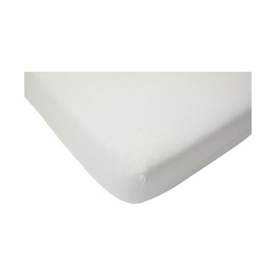 Jollein Juniorhoeslaken Jersey 70 x 140/150 cm Wit