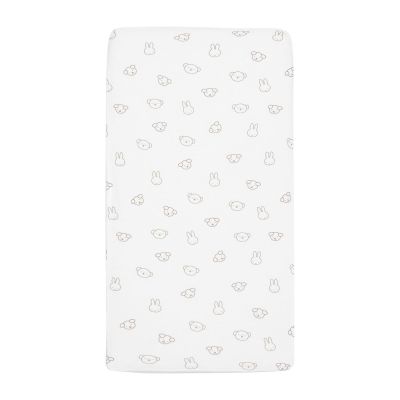 Jollein Hoeslaken Jersey 40/50x80/90cm - Miffy and Friends Jollein Hoeslaken Jersey 40/50x80/90cm - Miffy and Friends