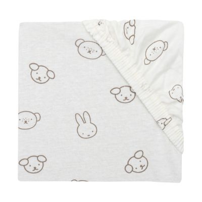 Jollein Hoeslaken Jersey 40/50x80/90cm - Miffy and Friends Jollein Hoeslaken Jersey 40/50x80/90cm - Miffy and Friends