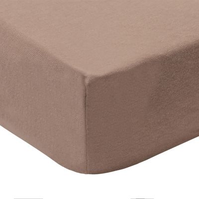 Jollein Hoeslaken Jersey 40/50x80/90cm - Milky Coffee Jollein Hoeslaken Jersey 40/50x80/90cm - Milky Coffee