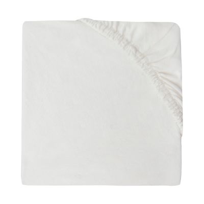 Jollein Juniorhoeslaken Jersey 70 x 140/150 cm Ivory