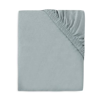 Jollein Hoeslaken - 70/75 x 140/150 cm - Jersey - Sea Green