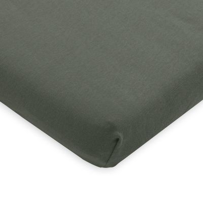 Jollein Hoeslaken Boxmatras Jersey Ash Green 75 x 95 cm Jollein Hoeslaken Boxmatras Jersey Ash Green 75 x 95 cm