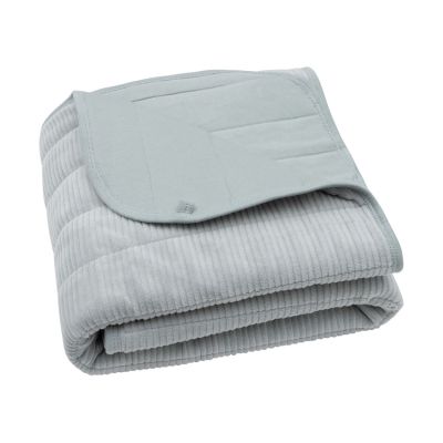 Jollein Deken Wieg 75x100cm Velvet Rib - Sea Green Jollein Deken Wieg 75x100cm Velvet Rib - Sea Green