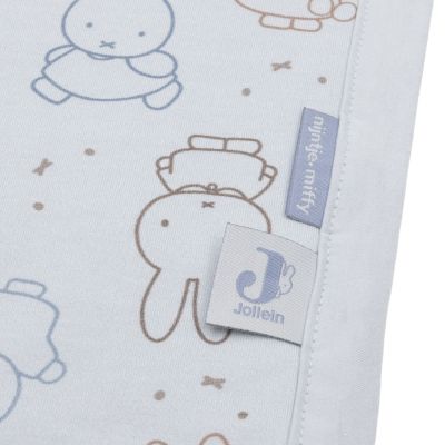 Jollein Miffy Moments Wiegdeken - 75 x 100 cm - Cloudy Blue