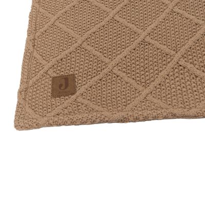 Jollein Check Knit Wiegdeken - 75 x 100 cm - Biscuit / Teddy Fleece Jollein Check Knit Wiegdeken - 75 x 100 cm - Biscuit / Teddy Fleece