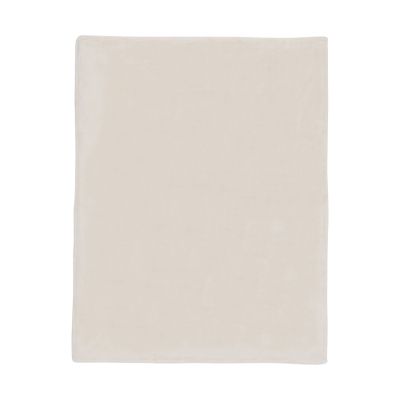 Jollein Deken Wieg - Basic Knit - 75 x 100 cm - Oatmeal/Velvet