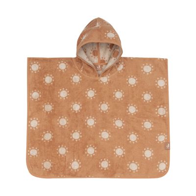 Jollein Jacquard Badponcho - 2-zijdig - Badstof