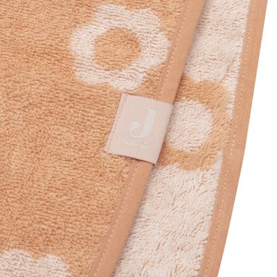 Jollein Jacquard Badponcho - 2-zijdig - Badstof - Flower Jollein Jacquard Badponcho - 2-zijdig - Badstof - Flower