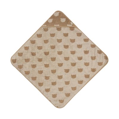Jollein Jacquard Badcape - Badstof - 75x75 cm
