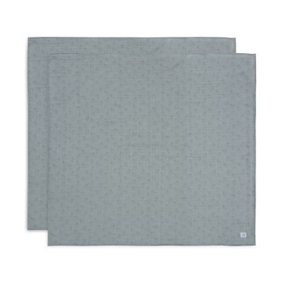 Jollein Miffy Silhouettes Large Multidoek - 2 Pack - 115 x 115 cm - Hydrofiel