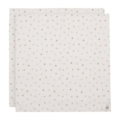 Jollein Hydrofiele Doek - Large - 115x115 cm - 2 Stuks