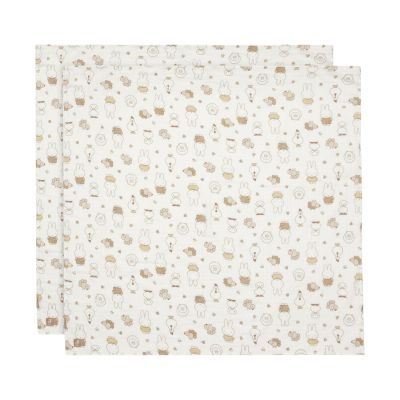 Jollein Hydrofiele Doeken - Large - 2 Stuks - 115 x 115 cm