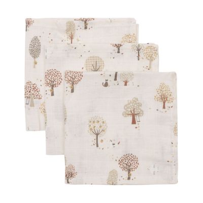 Jollein Hydrofiel Monddoekje - 31x31 cm - 3 Stuks