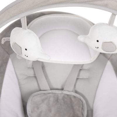 Bo Jungle B-Portable Swing Dolphy Wood Pure White Bo Jungle B-Portable Swing Dolphy Wood Pure White