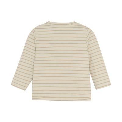 Noppies Nour Shirt met Lange Mouwen - Stripe - Maat 50 - Offwhite Noppies Nour Shirt met Lange Mouwen - Stripe - Maat 50 - Offwhite
