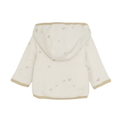Noppies Nuru Jasje - Animals - Maat 50 - Offwhite Noppies Nuru Jasje - Animals - Maat 50 - Offwhite