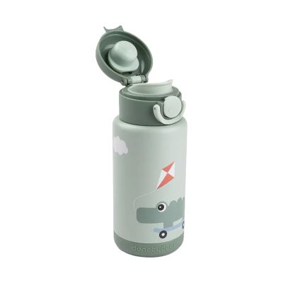 Done by Deer Thermo Fles - Playground - Groen - 340 ml