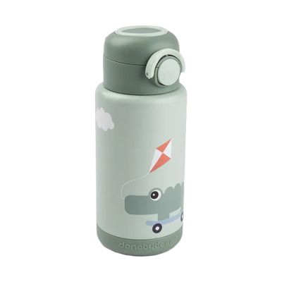 Done by Deer Thermo Fles - Playground - Groen - 340 ml
