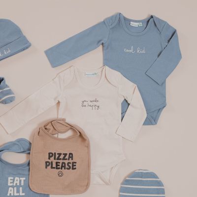 Babylook Cool Kid Romper - Maat 56 - Faded Denim Babylook Cool Kid Romper - Maat 56 - Faded Denim