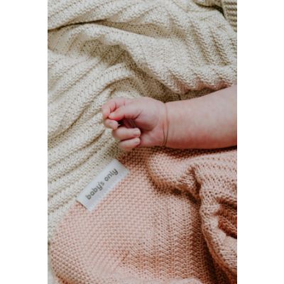 Baby's Only Ledikantdeken Grace Beige 100 x 135 cm Baby's Only Ledikantdeken Grace Beige 100 x 135 cm