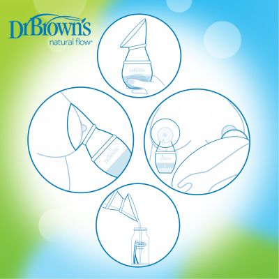 Dr. Brown's Borstkolf One-Piece Siliconen Dr. Brown's Borstkolf One-Piece Siliconen