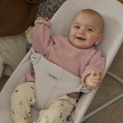 BabyBjörn Bliss Wipstoel - Geweven - Mélange Lichtbeige