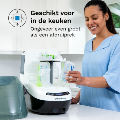 Baby Brezza Bottle Washer Pro - Black / White Baby Brezza Bottle Washer Pro - Black / White
