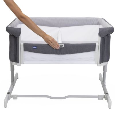 Chicco Next2Me Twins Co-sleeper - Magnet Grey Chicco Next2Me Twins Co-sleeper - Magnet Grey