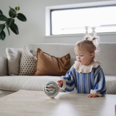 Mushie Spinner Bal met Zuignap Mushie Spinner Bal met Zuignap