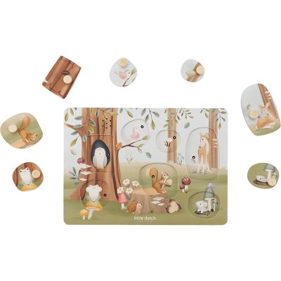 Little Dutch Geluidenpuzzel Forest Friends FSC Little Dutch Geluidenpuzzel Forest Friends FSC