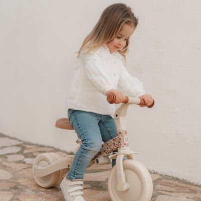 Little Dutch 4-in-1 Driewieler - Off White Little Dutch 4-in-1 Driewieler - Off White