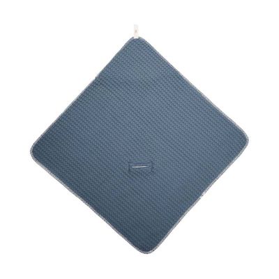 Koeka Oslo Omslagdoek - Maat 100 x 100 - Wafel/Teddy - Bluestone 