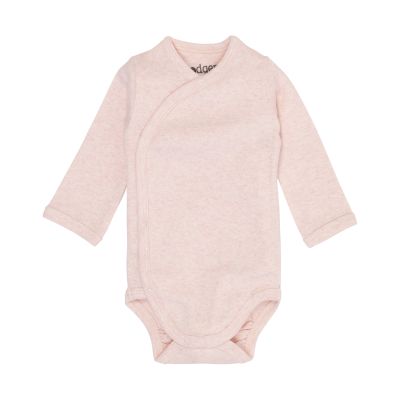 Lodger Melange Romper Lange Mouw - Maat 50 - Tan
