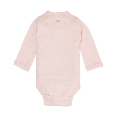 Lodger Melange Romper Lange Mouw - Maat 50 - Tan
