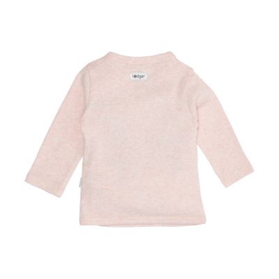 Lodger Melange Overslag Shirt - Maat 50 - Tan Lodger Melange Overslag Shirt - Maat 50 - Tan