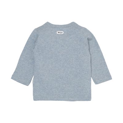 Lodger Melange Overslag Shirt - Maat 50 - Blue Fogg Lodger Melange Overslag Shirt - Maat 50 - Blue Fogg