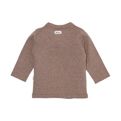 Lodger Melange Overslag Shirt - Maat 50 - Buffalo Lodger Melange Overslag Shirt - Maat 50 - Buffalo
