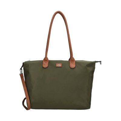 Charm London Buckingham Laptoptas - Olijfgroen