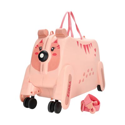 Zebra Trends Koffer - Ranger - Roze Zebra Trends Koffer - Ranger - Roze