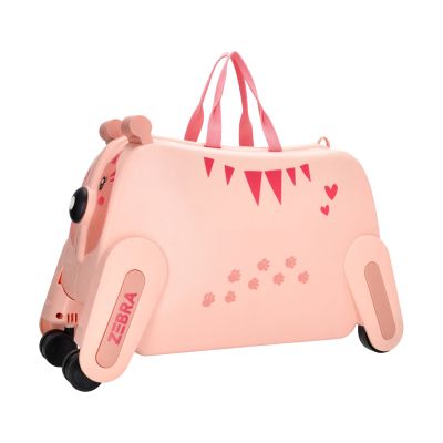 Zebra Trends Koffer - Ranger - Roze Zebra Trends Koffer - Ranger - Roze