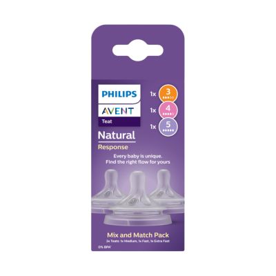 Philips Avent Natural Response Speen – Mix & Match – 3 stuks Philips Avent Natural Response Speen – Mix & Match – 3 stuks